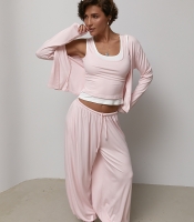 Костюм із кардигана, майки та штанів