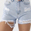 Жіночі джинсові шорти з дірками  Ls-1391