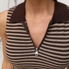Смугаста в'язана майка  Ls-1502