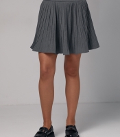 Коротка спідниця плісе