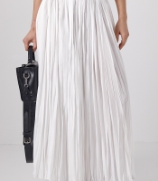 Плісирована спідниця максі