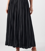 Плісирована спідниця максі