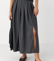 Спідниця міді зі складками