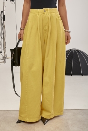 Широкі однотонні джинси Palazzo