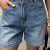 Джинсові шорти з потертим низом  Ls-1711