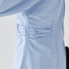 Класична однотонна сорочка з драпіруванням  Ls-1747