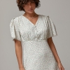 Квіткова сукня максі з коротким рукавом Ls-2110 Квіткова сукня максі з коротким рукавом Ls-2110