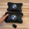 Авто подушки 2шт — набір BMW з натуральної шкіри, на підголівник у машину, Автомобільна подушка БМВ  W-WS13553-1
