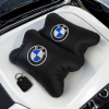 Авто подушки 2шт — набір BMW з натуральної шкіри, на підголівник у машину, Автомобільна подушка БМВ  W-WS13553-1
