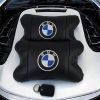 Авто подушки 2шт — набір BMW з натуральної шкіри, на підголівник у машину, Автомобільна подушка БМВ  W-WS13553-1