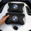 Авто подушки 2шт — набір BMW з натуральної шкіри, на підголівник у машину, Автомобільна подушка БМВ  W-WS13553-1