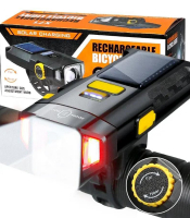 Велофара X17-30W+2LED(red)