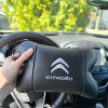 Набір шкіряних подушок Citroën з натуральної італійської шкіри + фірмовий брелок у подарунок  W-WS29835