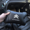 Набір шкіряних подушок Citroën з натуральної італійської шкіри + фірмовий брелок у подарунок  W-WS29835