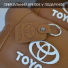 Набір шкіряних подушок 2шт на підголівник Toyota. Комфортні ортопедичні подушки,Тойота  W-WS34162-3