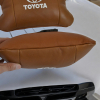 Набір шкіряних подушок 2шт на підголівник Toyota. Комфортні ортопедичні подушки,Тойота  W-WS34162-3