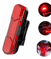Велоліхтар BSK-HY027-XPG, STOP-5SMD(red), Мигалка з акумулятором на велосипед, Блимаючий велоліхтар