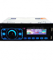 Автомагнітола MP3 3887 ISO 1DIN сенсорний дисплей LED/LCD, Автомобільна магнітола 1din штатна