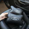Набір автомобільних подушок 2шт для Ford, натуральна шкіра, стильні підголовники для зручної поїздки Форд  W-WS63534