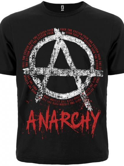 Футболка Anarchy "Fuck The System"