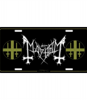 Подарункова табличка MAYHEM - LOGO (npol-009)