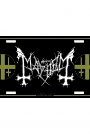 Подарункова табличка MAYHEM - LOGO (npol-009)