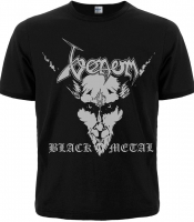 Футболка Venom "Black Metal" (666, pentagram and cross)