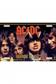 Подарункова табличка AC/DC - HIGHWAY TO HELL (npol-002)