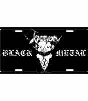 Подарункова табличка VENOM - BLACK METAL (npol-014)