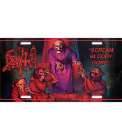 Подарункова табличка DEATH - SCREAM BLOODY GORE (npol-004)