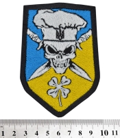 Нашивка Військовий кухар (череп)