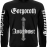 Футболка з довгим рукавом Gorgoroth "Antichrist"