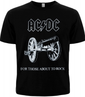 Футболка AC/DC - FOR THOSE ABOUT TO ROCK (Officially Licensed)