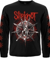 Футболка з довгим рукавом Slipknot (S logo on the star)