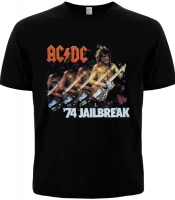 Футболка AC/DC - 74 JAILBREAK (Officially Licensed)