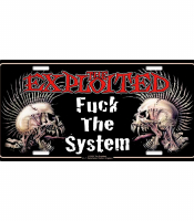 Подарункова табличка THE EXPLOITED - FUCK THE SYSTEM (npol-012)