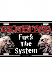 Подарункова табличка THE EXPLOITED - FUCK THE SYSTEM (npol-012)