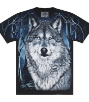Футболка Вовк у лісі (Rock Eagle, Total t-shirt)