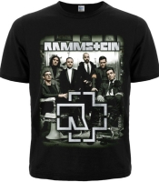 Футболка Rammstein (photo band with logo)