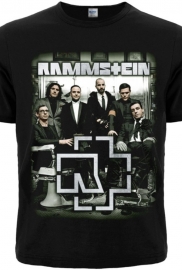 Футболка Rammstein (photo band with logo)