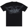 Футболка Full print Aerosmith (guitar) black t-shirt (EU-P)  RW-23759