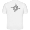 Футболка Metallica (Skull Sign of the Horns) (біла футболка)  RW-17514