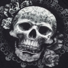 Футболка Muerte (skull and roses)  RW-22169