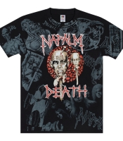 Футболка Full print Napalm Death (European Tour 1994) black t-shirt (EU-P)