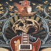 Футболка Guitar with Skulls and Ravens  RW-4427