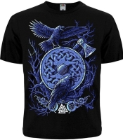 Футболка Валькнут (Вороны Одина)