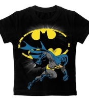 Детская футболка Batman черная