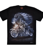 Футболка Indian Motorcycle (светится в темноте)