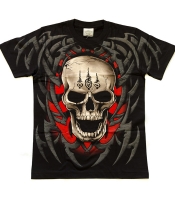 Футболка Череп с узором