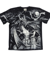 Футболка Дракон над городом